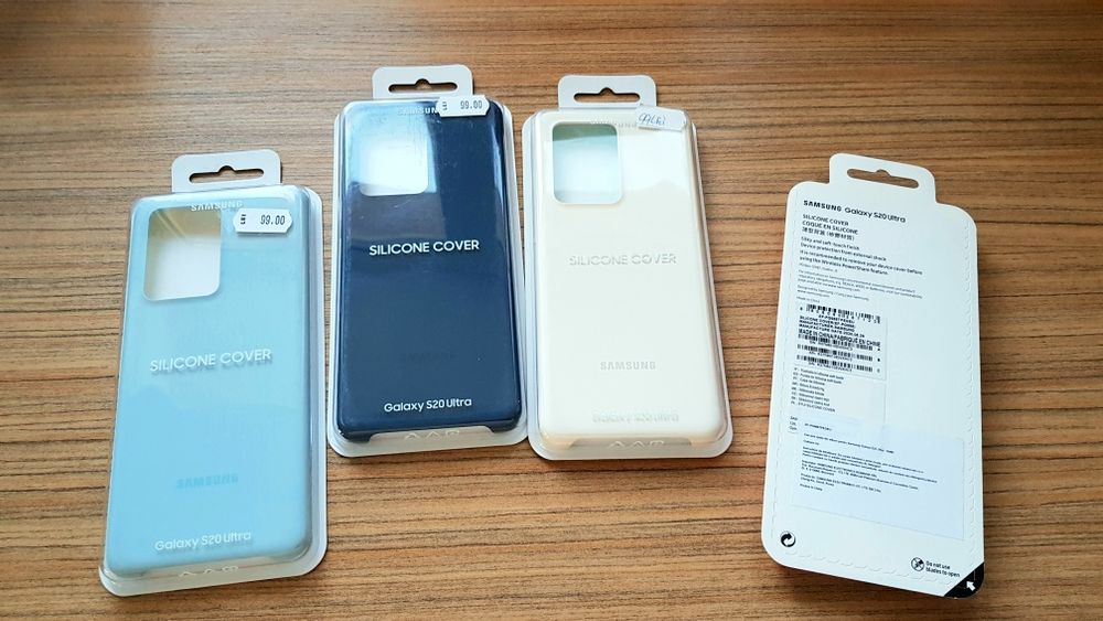 Husa Originala Samsung Galaxy S20 ULTRA Noua!Silicon cover, Slim