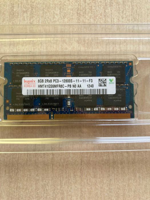 Memorie RAM Laptop Hynix 8GB DDR3 SO-DIMM 1600MHz (PC3-12800, 1.5V)