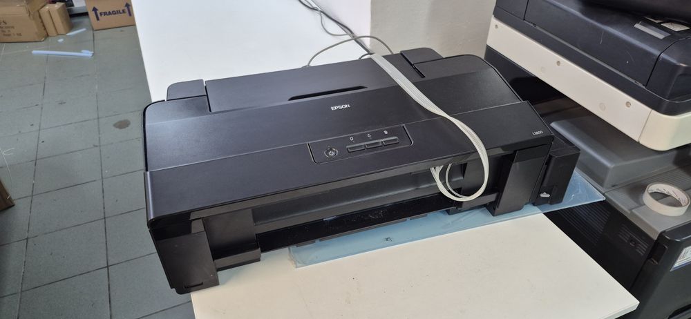Pachet Epson L1800 DTF + Cuptor Albatros+consumabile