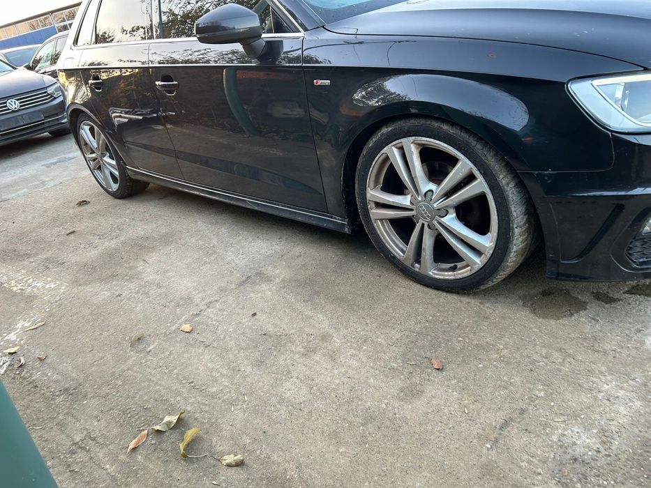 Ornament prag S Line  dreapta Audi A3 8V Sportback 2014