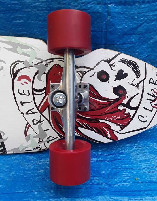 Skateboard mare BEST SPORTING lungime 1,1 m latime 25 Cm NOU - 150 Lei