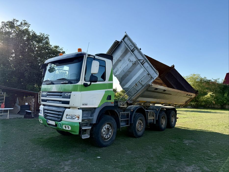 DAF CF 85-460 8x4 | 2009 | Basculabil 3 parti