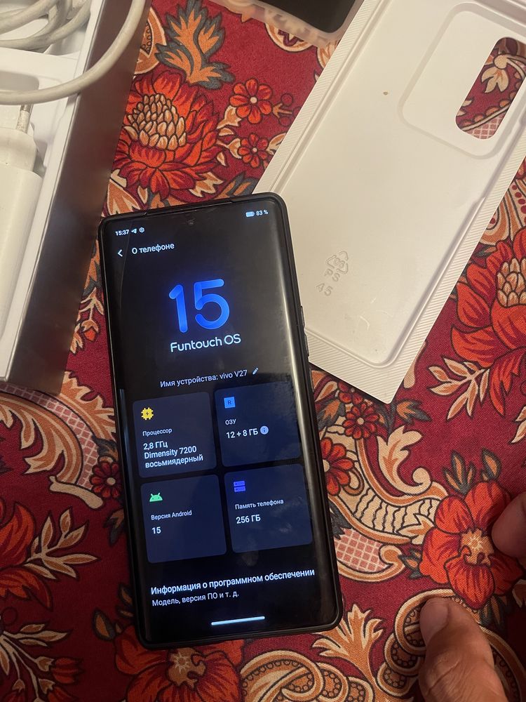 Vivo V27 12/256 5G kor dok bor