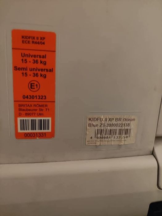Scaun auto Britax isofix kidfix