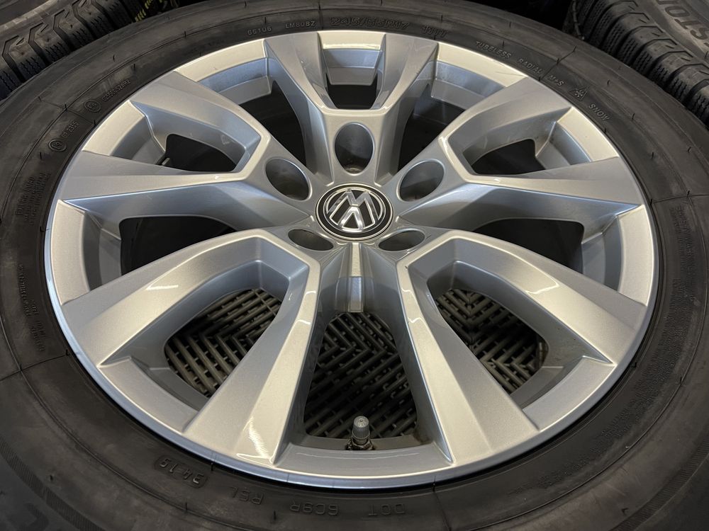 Set Roti 245/65R17 Jante 5X120 VW Amarok 2019 Originale ca NOI