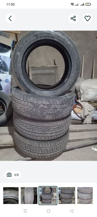 Шины зимние в отличном состоянии