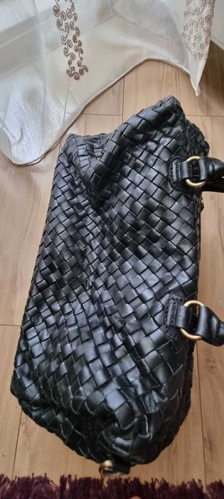 Geanta piele naturala, Italy,  NEW