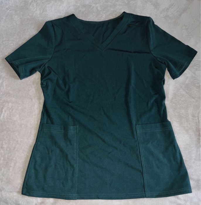 Costum medical verde închis