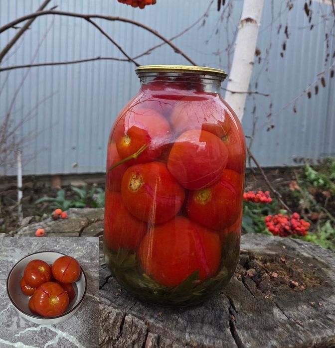 Маринованные помидоры, огурцы, перец, баклажаны