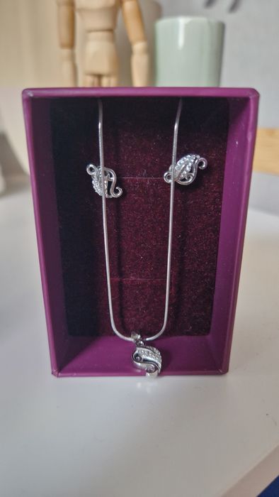 Set cercei lant argint