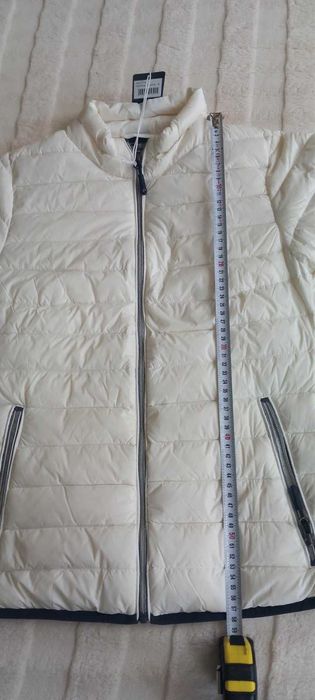 Ново бяло яке с гъши пух