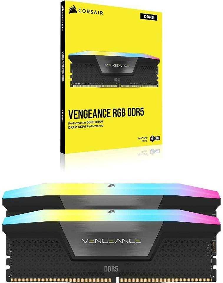 Оперативная память Corsair RGB 48 ГБ (2x24 ГБ) DDR5 DRAM 7000