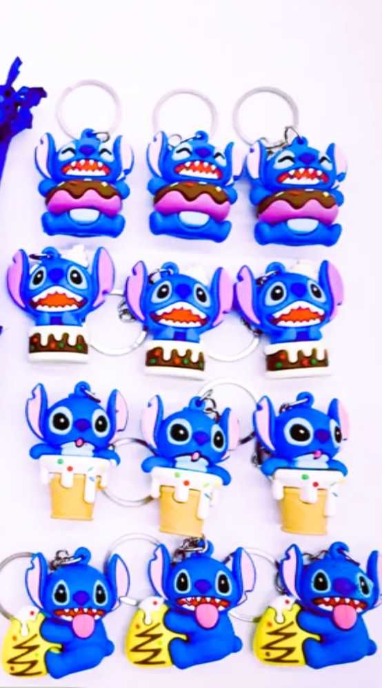 Стич Stitch ключодържател 3D фигурка