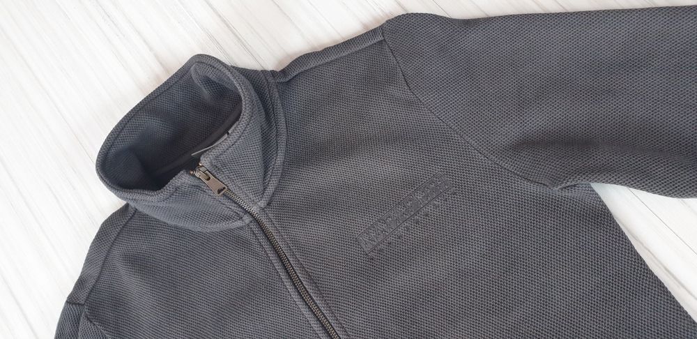 Napapijri Cotton Cardigan Knitted Full Zip / M ОРИГИНАЛ! Мъжка с цял ц