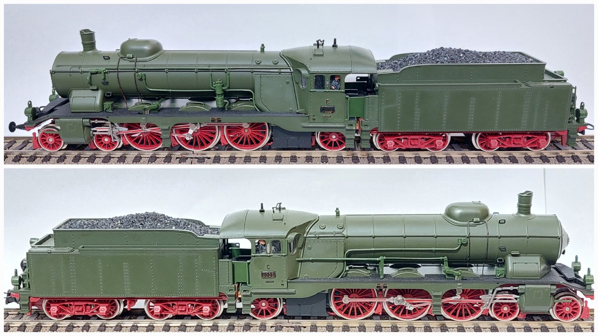 Roco C 2025 Pacific Wurttemberg, loco. cu aburi epoca 1