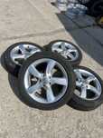 Джанти със зимни гуми Continental 205/50/17 DOT20. Audi A3 2015 нагоре