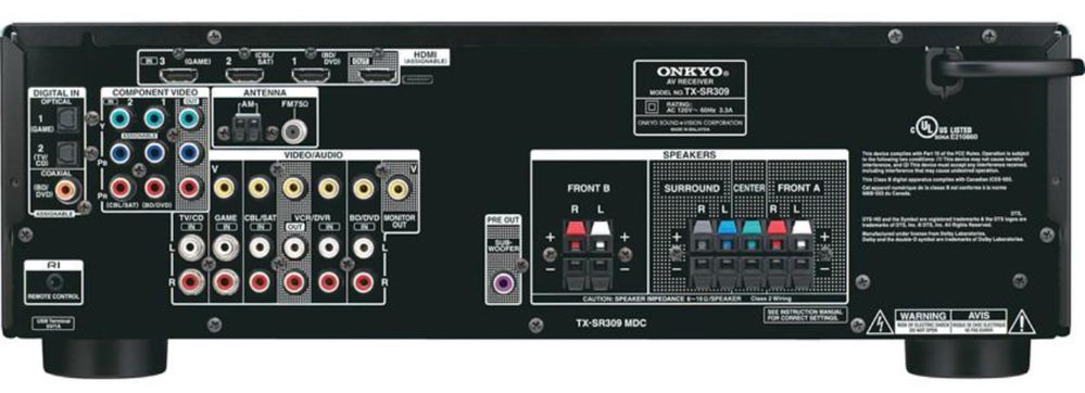 Ресивър ONKYOTX-SR309