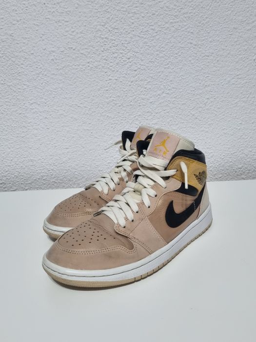 Vând jordan 1 mid retro  WMNS PARTICLE BEIGE