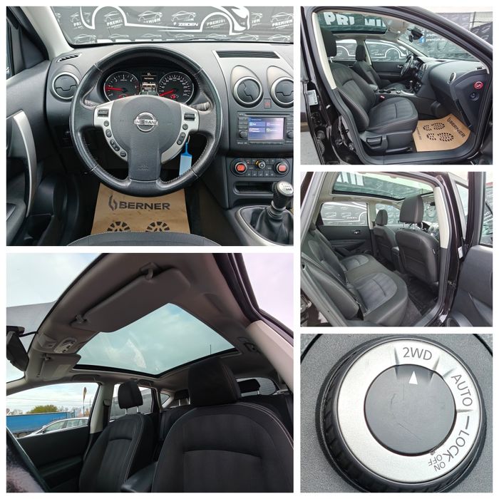 Nissan Qashqai *Garanție*4x4/2.0 DCi 150 CP/Euro 5/Panoramă/Navi/*RATE