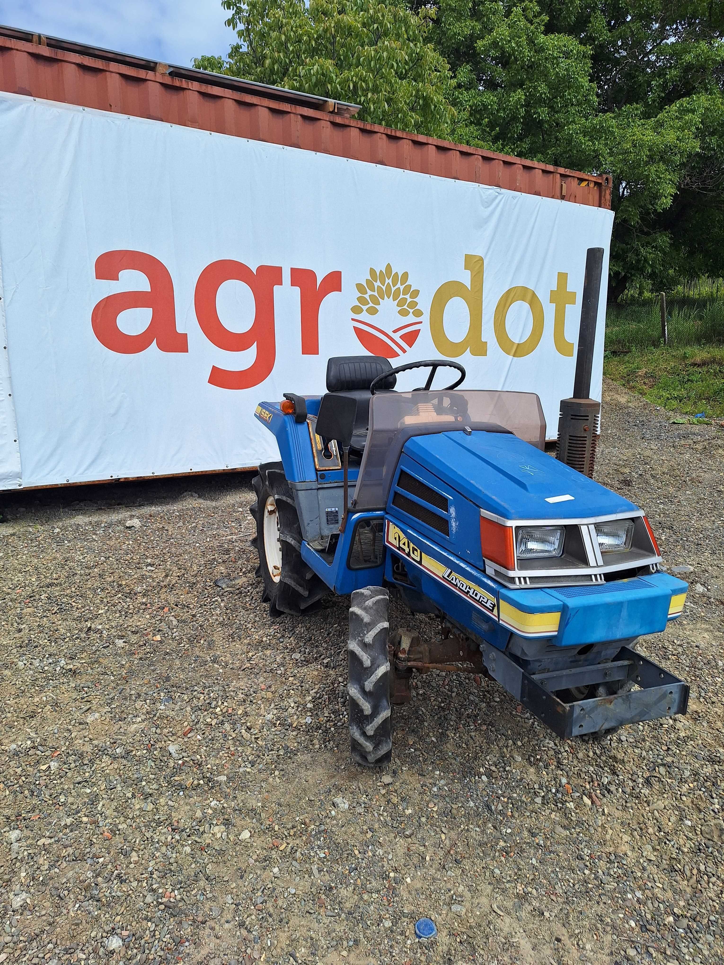 Tractor japonez Iseki TU140F, 14 CP, 4x4, TRANSPORT GRATUIT, GARANTIE!