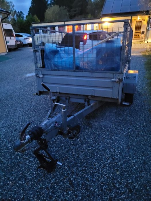 Remorca 1000kg/frana/nefolosita in Romania
