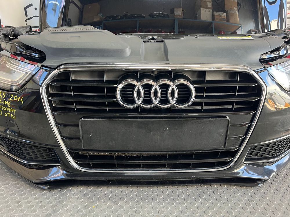 Bot Complet/Fata Bara Capota Faruri Radiatoare Audi A4 B8 S Line FL