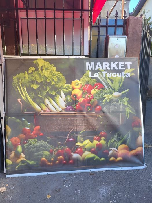 Reclama luminoasa caseta panouri reclama magazin market