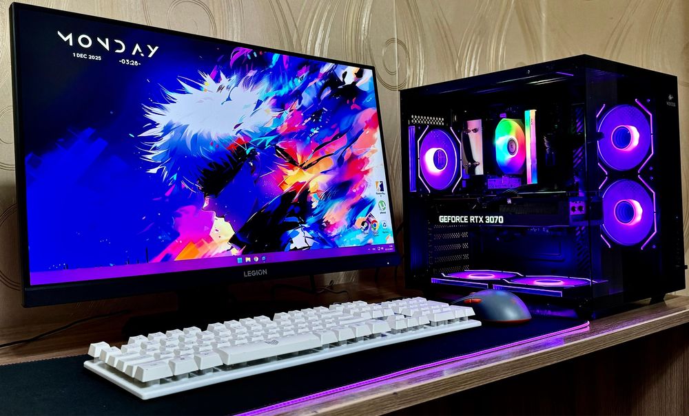 Мощный Игровой Компьютер с Монитором 320 герц ВЕСЬ КОМПЛЕКТ