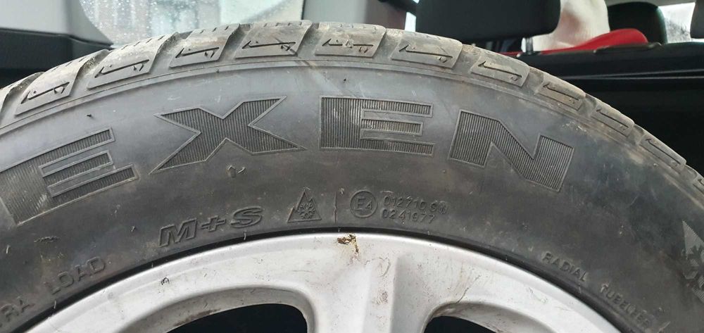 Set Jante aliaj, complet echipate! 225/55R17