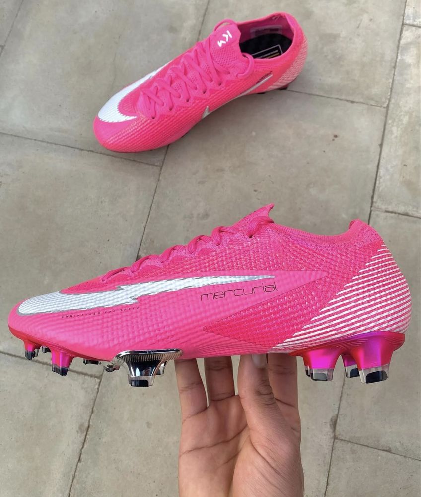 Nike Mercurial Vapor 13 Elite Acc-Kylian Mbappe Rosà (ghete, fotbal)