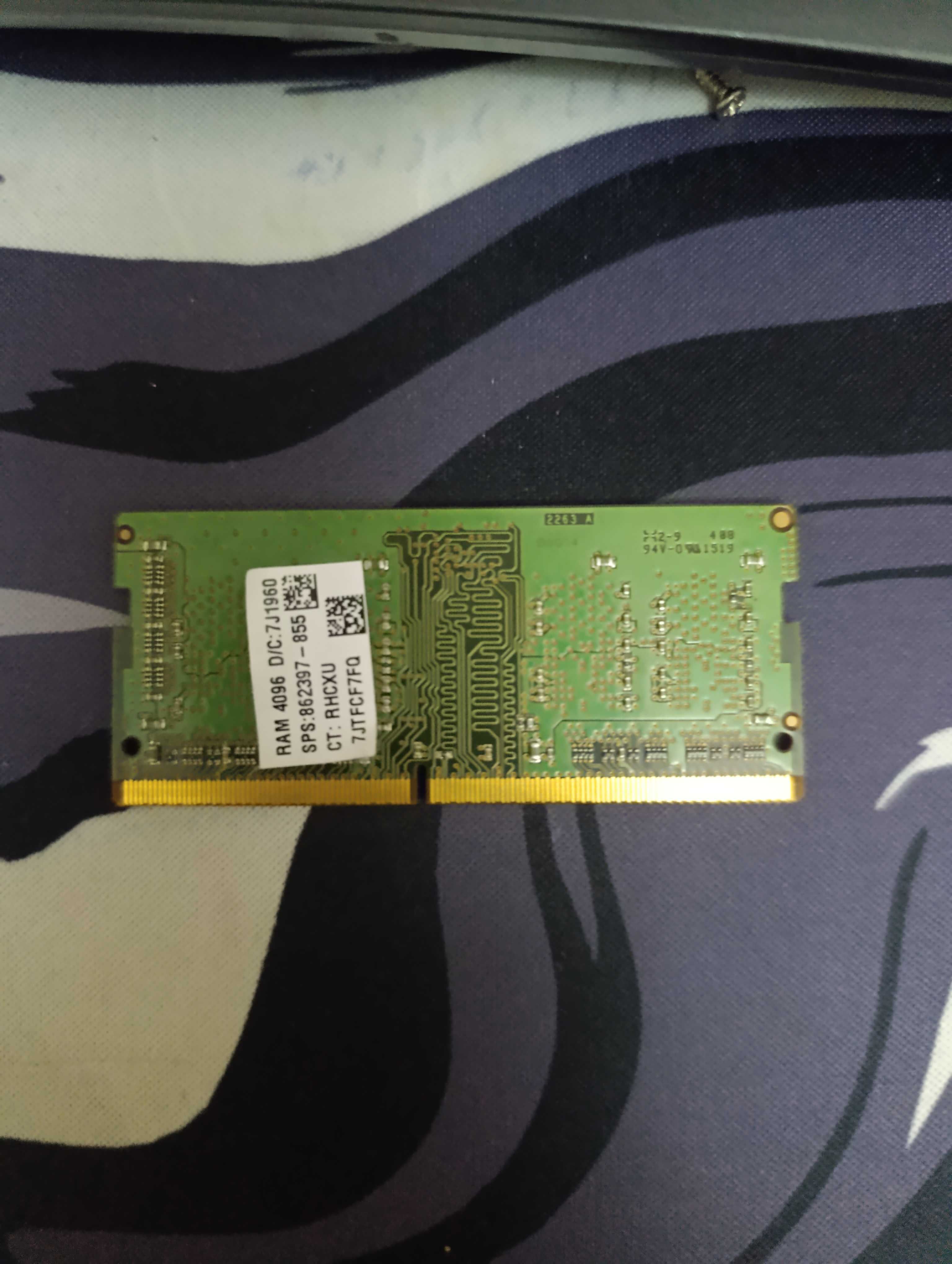 Память оперативная DDR4 2666 4 GB Micron Sodimm