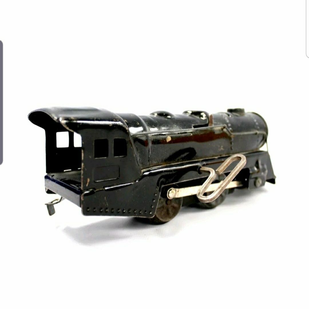 Старинен американски локомотив 1950 години.
