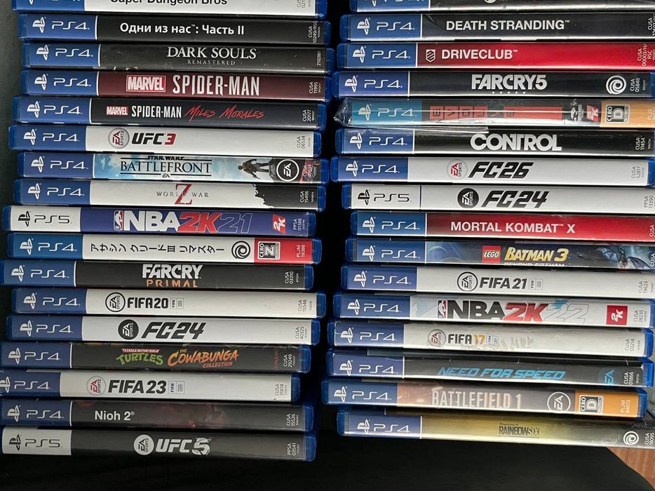 Игры на Ps4 Ps5 диски оригинал