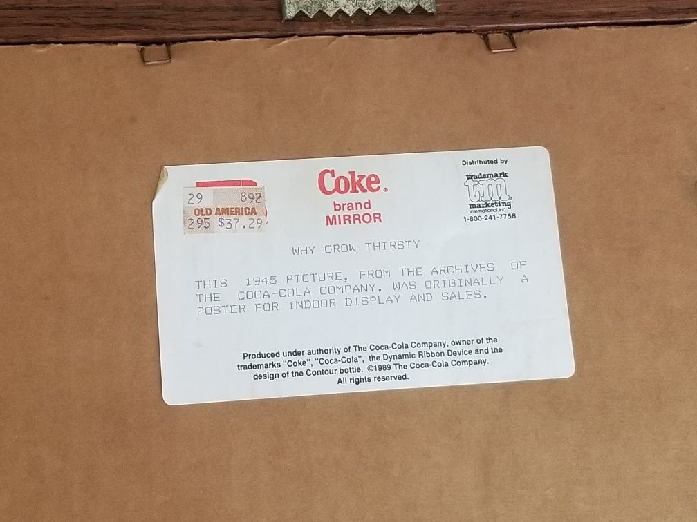 Tablouri Coca-Cola vechi