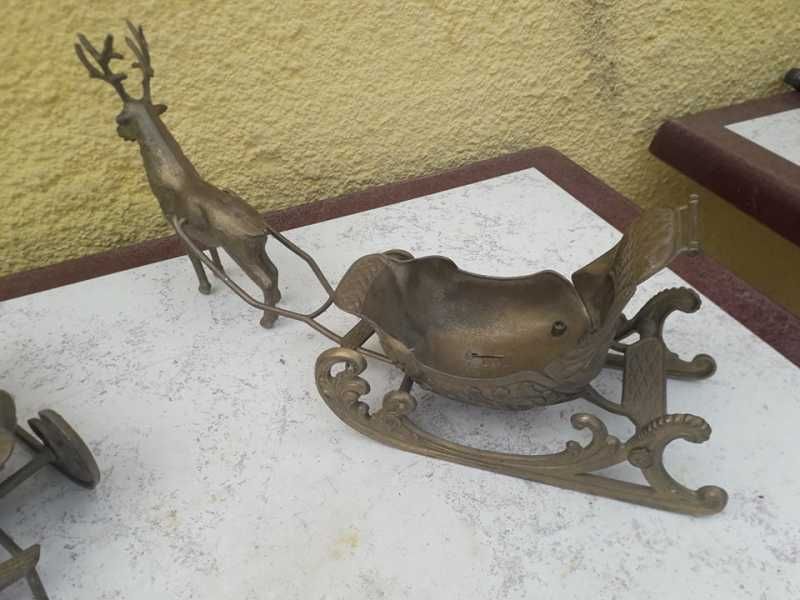 Sanie reni bronz