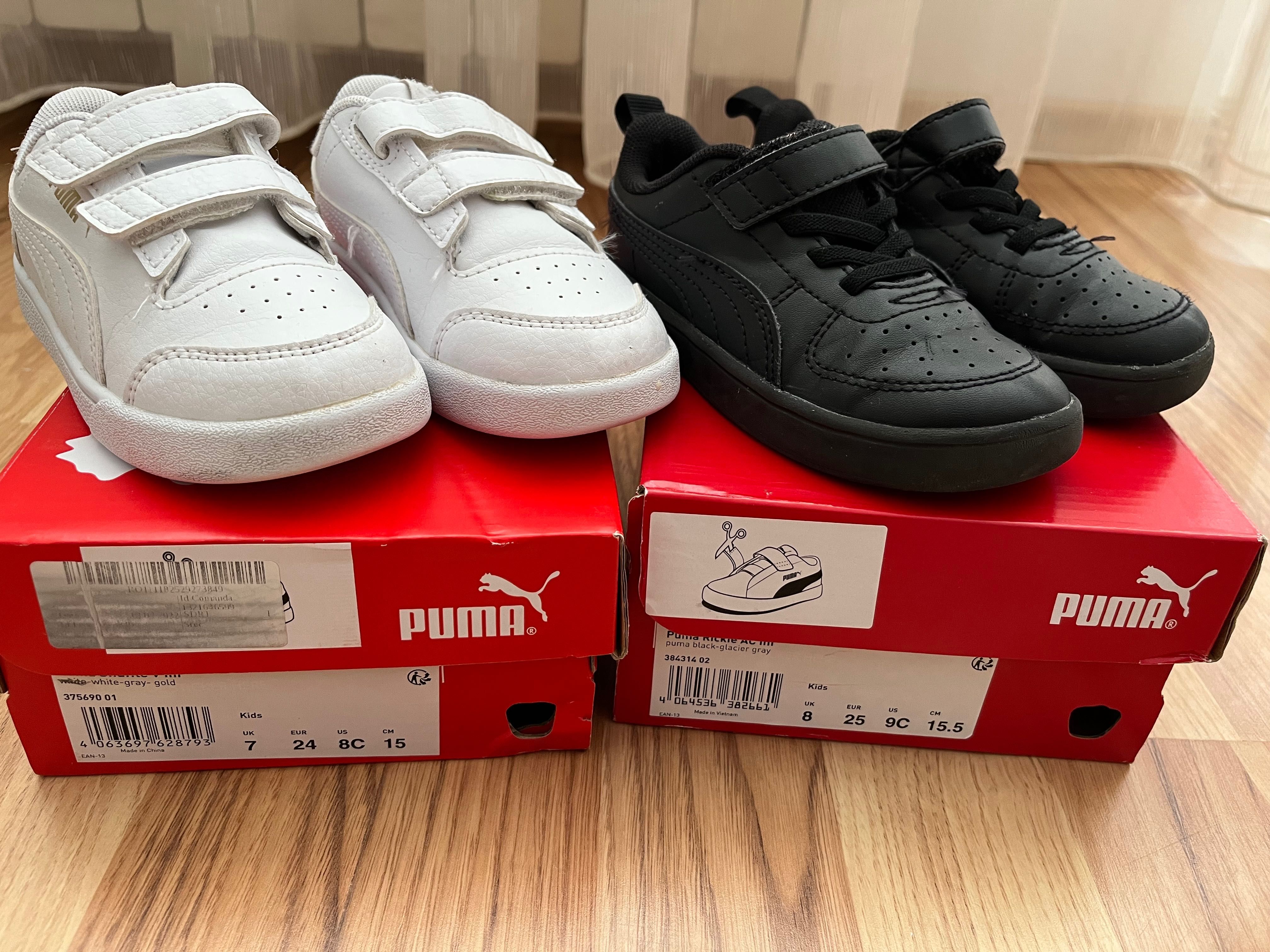 Papuci, ghete, băieți. Puma, lasocki, zara, h&m 24, 25.