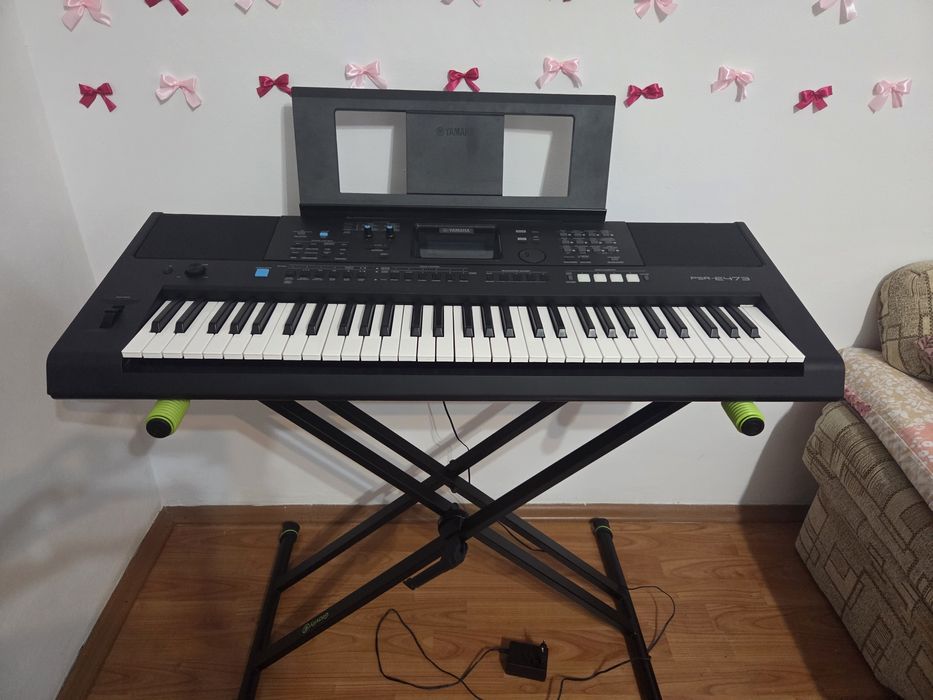 Orgă (Pian digital portabil) Yamaha PSR-E473