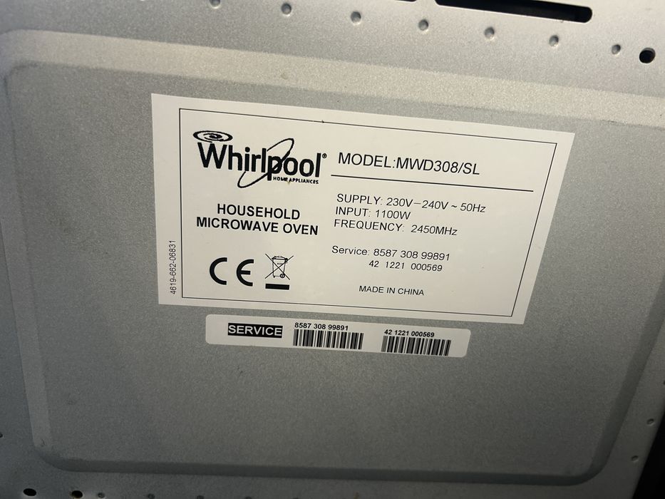 Cuptor mucrounde whirlpool