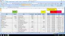 EXCEL ва GOOGLE SHEET да хизмат кўрсатаман ва ўргатаман.