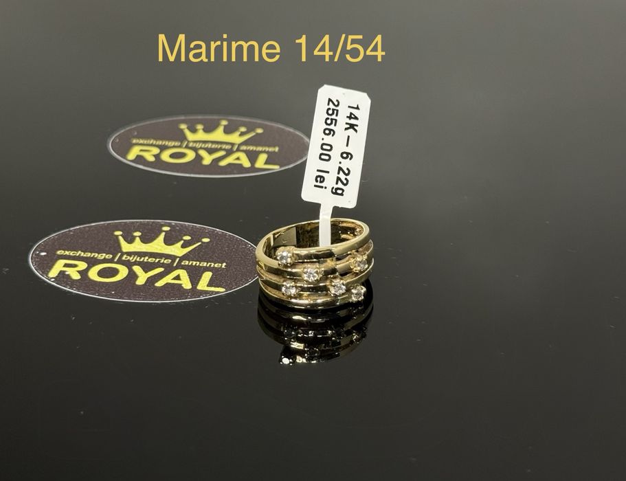 Bijuteria ROYAL : Inel AUR 14K / 6.22 GR