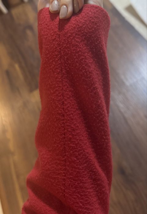 Дамско червено палто andrews ladies xs