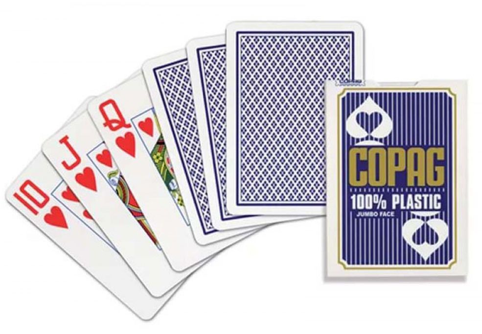 Покерные карты, пластиковые 100%, игральные карты COPAG, покер