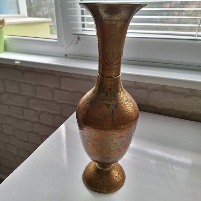 Ваза месинг височина 33 см