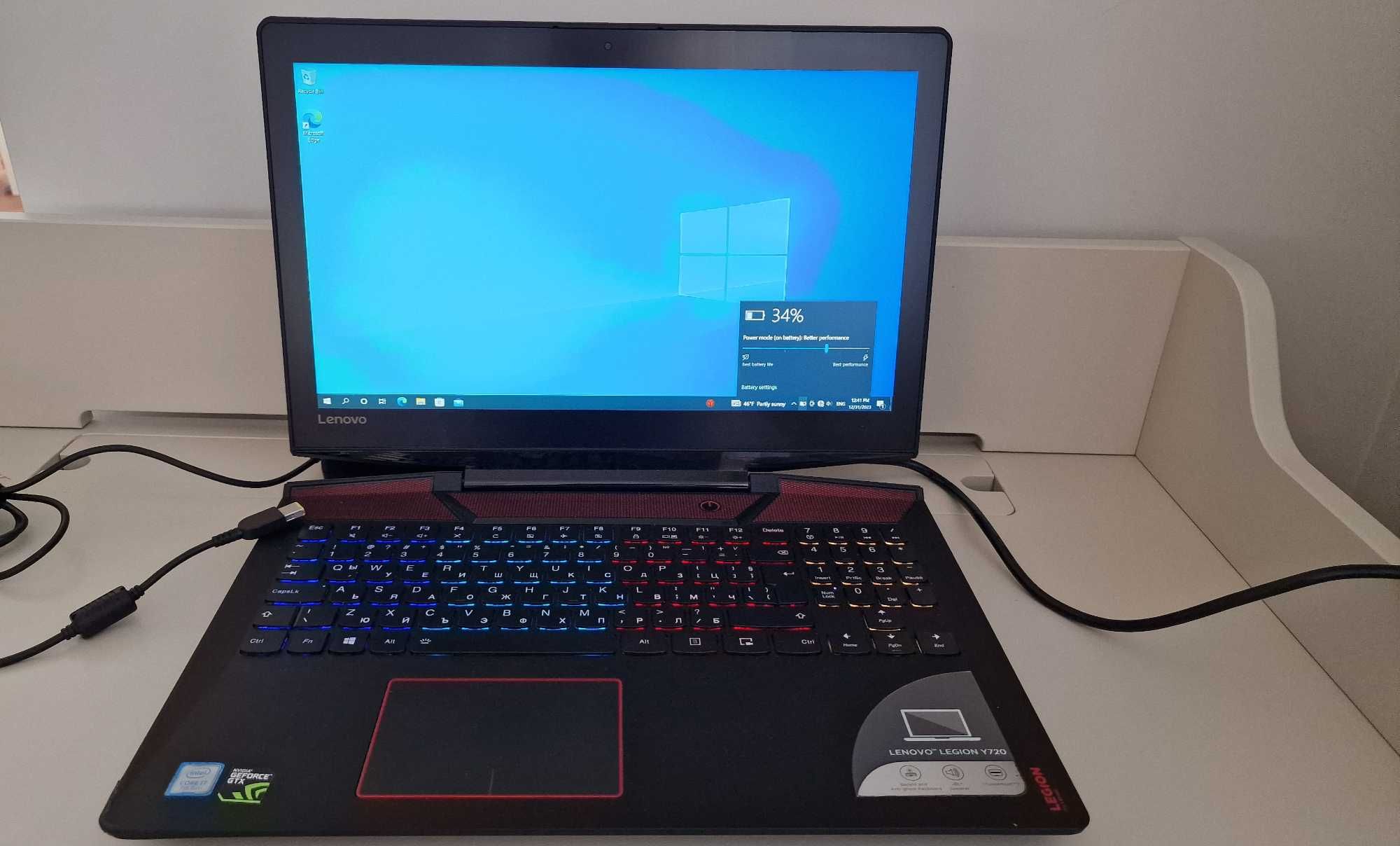 Laptop Lenovo Legion Y720