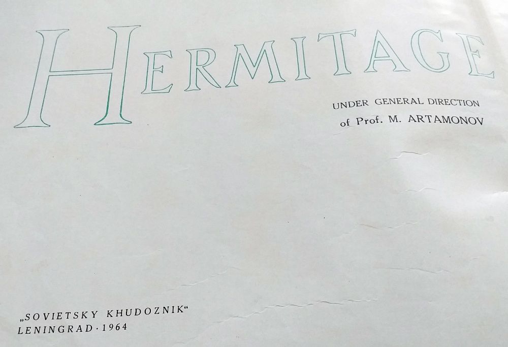 Catalogul muzeului ERMITAJ (Leningrad, Rusia) 1964 (60 ani)