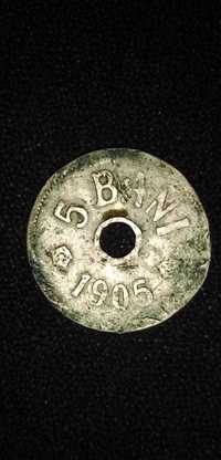 Moneda 5 Bani 1905 ORIGINALA!!!
