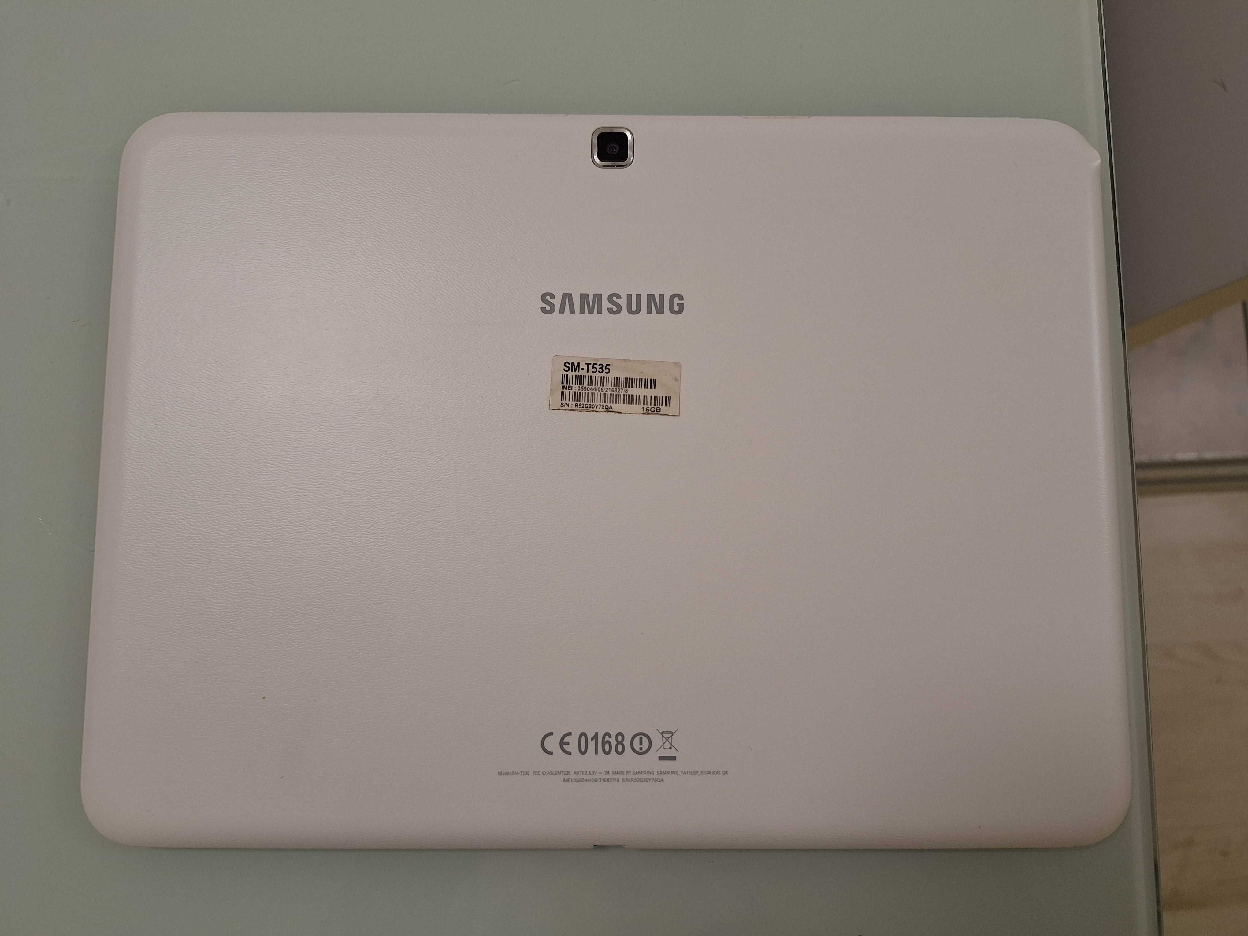 Таблет Samsung Galaxy t535 tab4 16GB бял като нов
