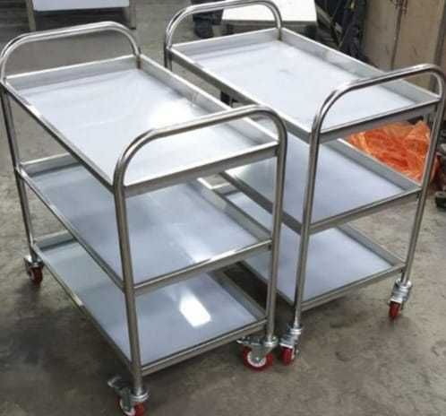 Оборудование для кухни столы, стеллажи, мойки, тележки .