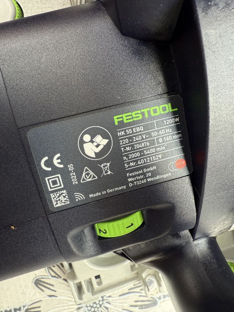 Festool Ръчен циркуляр HK 55 EBQ-Plus