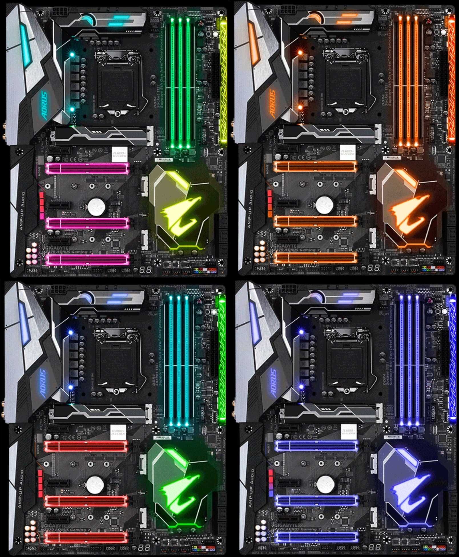 Дъно Дънна платка GIGABYTE Z370 AORUS Gaming 7 1151 DDR4 OVERCLOCK
